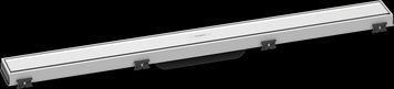 Решётка для трапа Hansgrohe RainDrain Match 800 мм 56038450 (белое стекло) 491373 фото