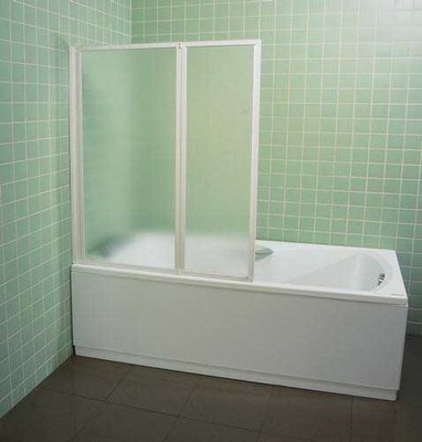 Шторка для ванны Ravak VS2 105 (796M0100ZG) белый профиль/стекло Grape 151483 фото
