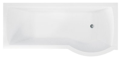 Ванна акриловая Besco Inspiro 160x70 (WAI-160-NPR) без ножек, правая 371396 фото