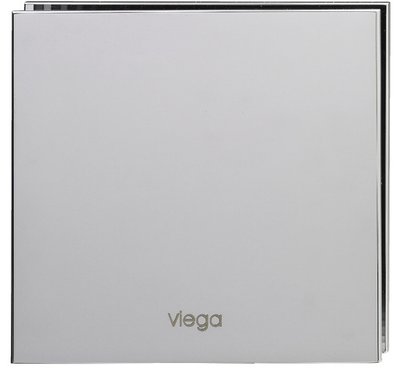 Змивна клавіша для пісуару Viega Visign for More 100 (599355) нержавіюча сталь 141170 фото
