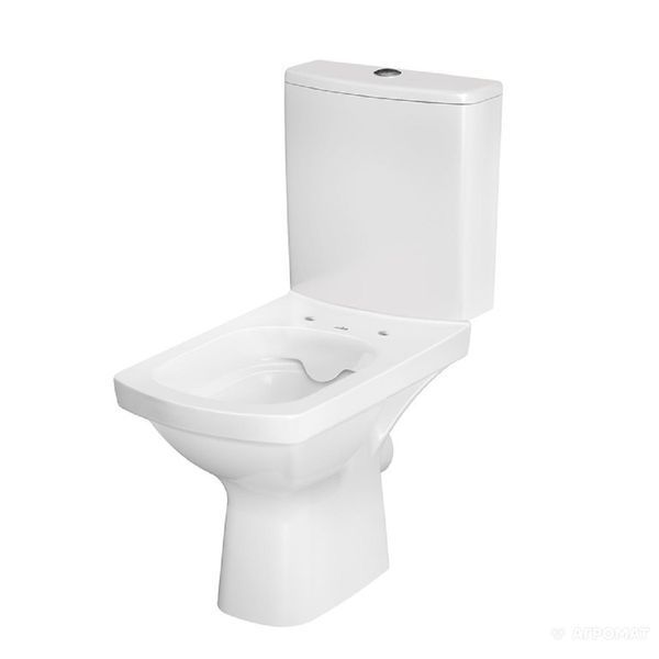 Унітаз-компакт Cersanit Easy Clean On 010 3/5 (599) з сидінням Soft Close (дюропласт) 272449 фото