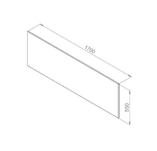 Панель фронтальная для ванны Am.Pm Inspire 2.0 170х75 (W52A-170-075W-P) 385181 фото