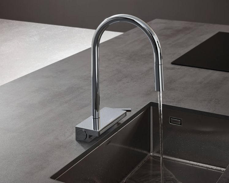 Змішувач для кухні Hansgrohe Aquno Select M81 170 73831000 з душем 3jet (хром) 304792 фото