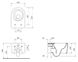 Унітаз підвісний Cersanit Inverto Stream On Сет B252 з сидінням Slim Soft Closing (S701-432) 499976 фото 4