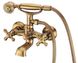 Змішувач для ванни Emmevi Deco Classic BR12011 низький з/акс (бронза) 1880 фото 1