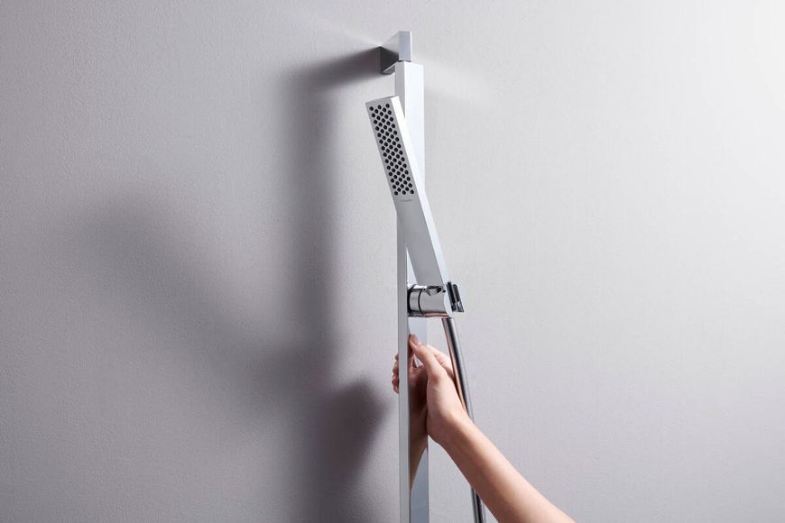 Душевая штанга Hansgrohe Unica E Puro 24403000 900 мм с шлангом 160 см (хром) 694343 фото
