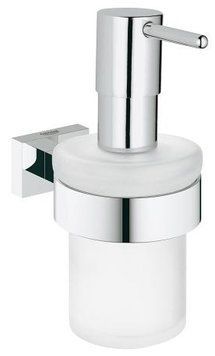 Дозатор для жидкого мыла Grohe Essentials Cube 40756001 (хром) 130509 фото