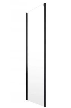 Боковая стенка для ванны Radaway Idea Black PN S 70 L (10005070-54-01L) чёрный профиль/стекло прозрачное 281066 фото
