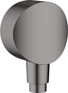 Подключение для душевого шланга Hansgrohe FixFit 26453340 (черный хром матовый) 421510 фото