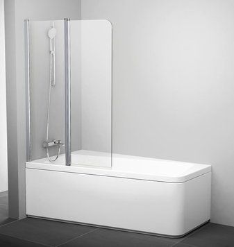 Шторка для ванни Ravak 10CVS2-100 L (7QLA0U03Z1) сатиновий профіль/Transparent (ліва) 151424 фото
