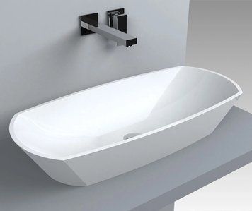 Умивальник Fancy Marble Quant 800x360 мм (7608101) білий матовий 369961 фото