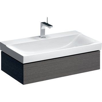 Тумба з умивальником Geberit Xeno&sup2; 90 см (500.508.43.1/500.531.01.1) сірий дуб 532592 фото