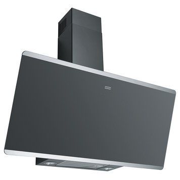 Витяжка кухонна Franke Evo Plus FPJ 925 V BK/SS (330.0528.067) чорне скло 282277 фото