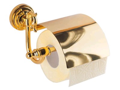 Тримач для туалетного паперу Kugu Versace 211G (золото) 134253 фото