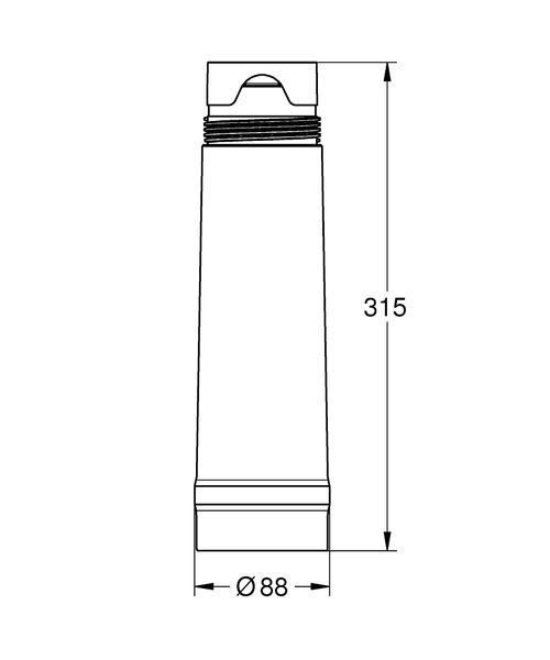 Змінний елемент, що фільтрує Grohe Blue 40691002 (магній/цинк) 552350 фото