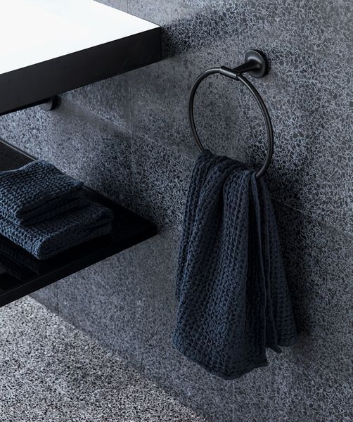 Кільце для рушників Duravit Starck T 0099474600 (чорний матовий) 411955 фото