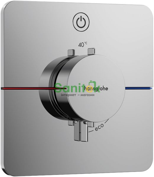 Змішувач для душа Hansgrohe ShowerSelect Comfort Q 15581000 скрытого монтажа с термостатом (хром) 694230 фото