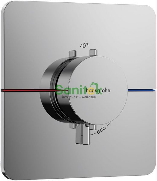 Центральный термостат для душа Hansgrohe ShowerSelect Comfort Q 15588000 скрытого монтажа (хром) 694250 фото