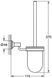 Йоржик для унітазу Grohe Essentials Authentic 40658001 (хром) 136157 фото 2