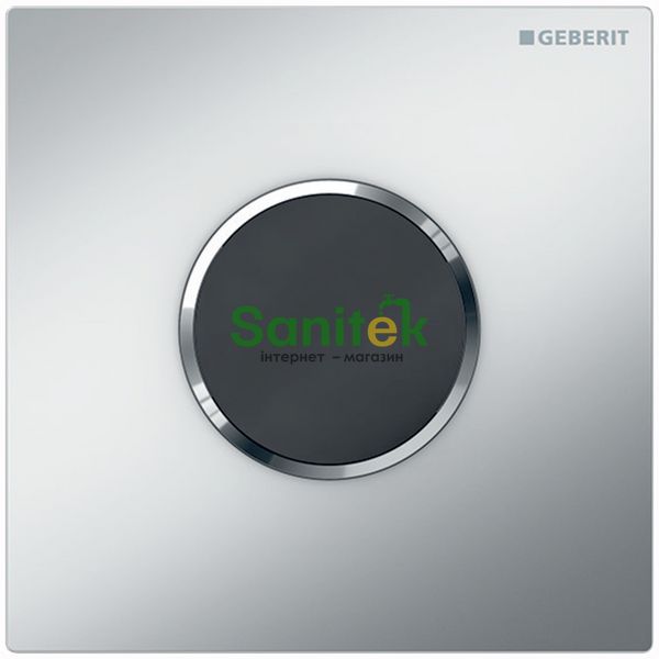 Смывная клавиша для писсуара Geberit Sigma 10 (116.035.JQ.1) электронная от батарей (матовая/хром) 683949 фото