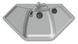 Гранітна мийка Telma Naiky CX0981 Vitro/Quartz (82 silver) 147901 фото 1