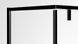 Душова кабіна Eger A Lany 100x100 (599-553 Black) чорний профіль/скло прозоре з піддоном 271389 фото 6