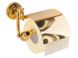 Тримач для туалетного паперу Kugu Versace 211G (золото) 134253 фото 1