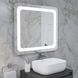 Дзеркало для ванної кімнати Volle 60х70 (1648.52126700) з підсвіткою та сенсорним включенням 688627 фото 3