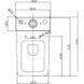 Унітаз-компакт Ravak Style Combi RimOff Tornado VKUM100012 з сидінням Slim slow-closing 999411 фото 2