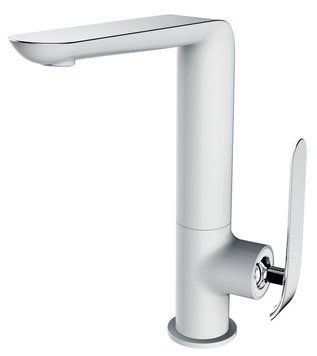 Змішувач для кухні Devit Katarina 37508148W (білий-хром) 129119 фото