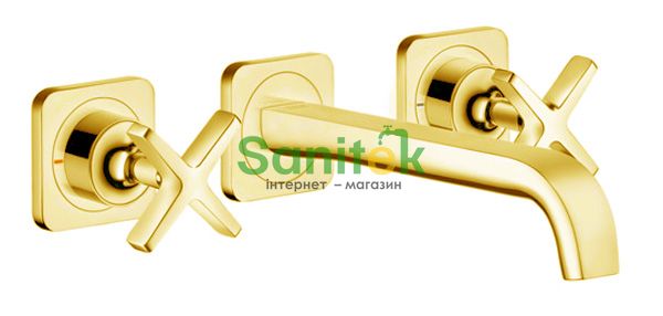 Змішувач для умивальника Axor Citterio E 36107250 прихованого монтажу (матовое золото) 240970 фото
