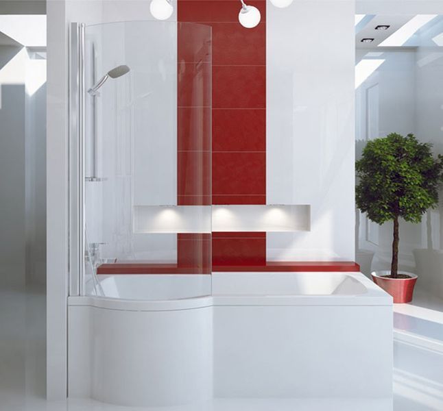 Ванна акриловая Besco Inspiro 170x70 (WAI-170-NLE) без ножек, левая 371398 фото