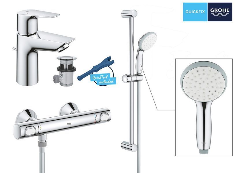 Набор смесителей для душа Grohe Precision Flow UA202503TS 695445 фото