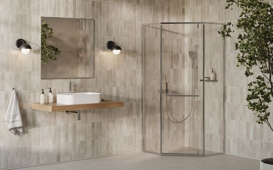 Душевая кабина Ravak X-Point Slim XPSHP3-100x100 (X335A0C0FZ1) полированный профиль/стекло Transparent 992932 фото