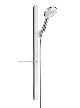 Душевой набор Hansgrohe Raindance Select S 120 3j 27648400 (белый-хром) 160636 фото