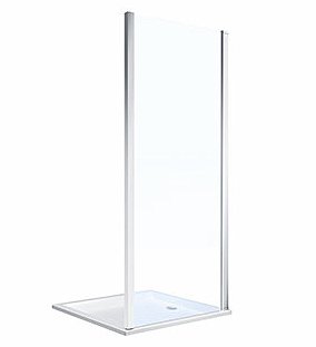 Боковая стенка Kolo Geo 90 (560.127.00.3) серебристый профиль/прозрачное стекло 279050 фото