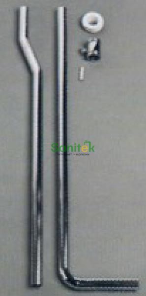 Сливная труба Simas R03 для механизма бачка R02 (хром) 130296 фото