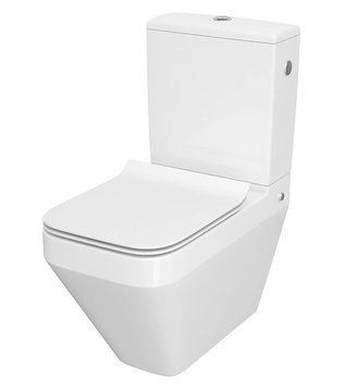 Унітаз-компакт Cersanit Cersania Crea Clean On прямокутний 010/020 3/5 з сидінням Soft Close Slim (дюропласт) 546503 фото
