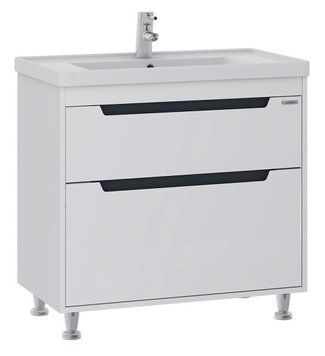 Тумба с умывальником Sanwerk Greta 80 (MV0000621) белая 137979 фото