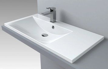 Умивальник Fancy Marble Amelia 900x460 мм (0709201) лівий 370295 фото