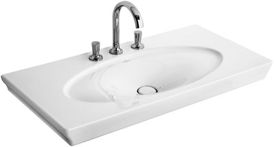 Умивальник Villeroy&Boch La Belle 100x49 см (6124G2R2) яскраво-білий ceramicplus 159050 фото