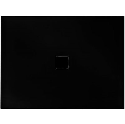 Душовий піддон Besco Nox Ultraslim 120x80 BMN120-80-CC чорний/чорний 371530 фото
