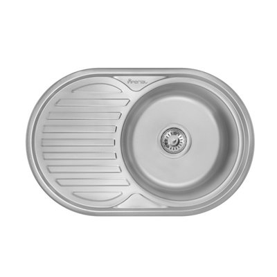 Кухонна мийка Imperial 7750 (0,6мм) Decor 237856 фото
