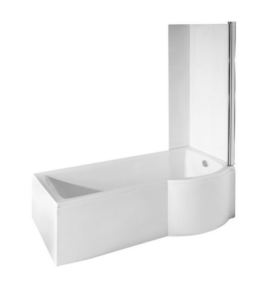 Ванна акрилова Besco Inspiro 170x70 (WAI-170-NPR) без ніжок, права 371399 фото