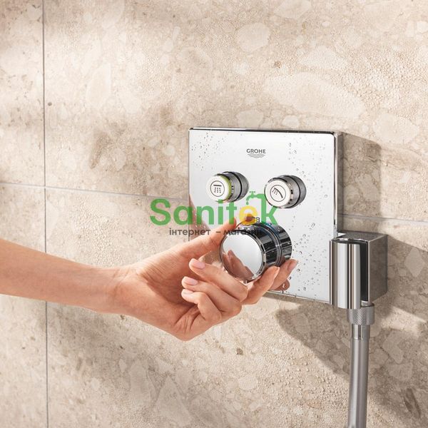 Душова система Grohe Precision SmartControl 34876000 з термостатом (хром) 869623 фото