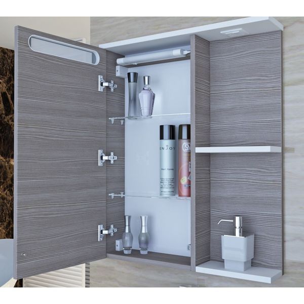 Зеркало для ванной комнаты Ювента Sofia Nova SnMC-65 (Grey-brown) 547822 фото