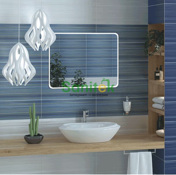 Зеркало для ванной комнаты Devit Soul 80х60 (5022149) с LED подсветкой, сенсор движения 311949 фото