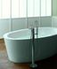Смеситель для ванны Kludi Balance 525909175 напольный (белый/хром) 118857 фото 3