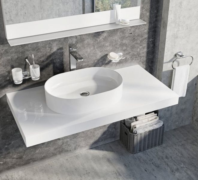 Умывальник Ravak Ceramic Slim O 550x370 мм (XJX01155001) 273205 фото