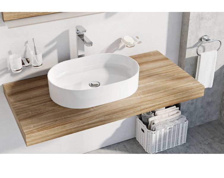Умывальник Ravak Ceramic Slim O 550x370 мм (XJX01155001) 273205 фото